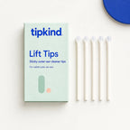 Tipkind Lift Tips pack and product contents concept.